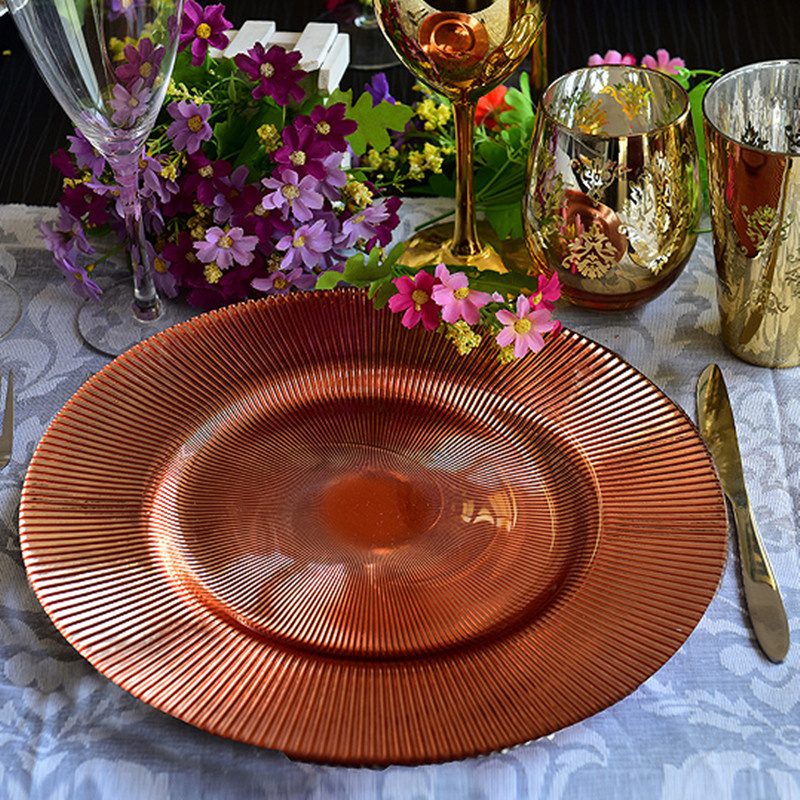Wholesale Glass Charger Plate PZ-022 - Image 8